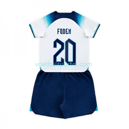 Engeland Foden 20 Kind Thuis Tenue World Cup 2022